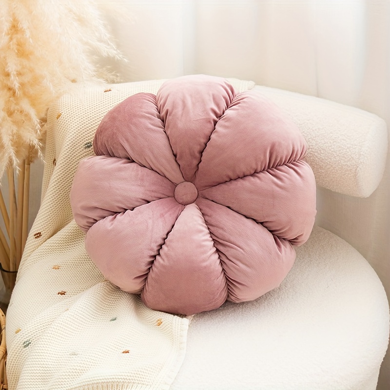 Morocco Style Round Square Seat Cushion Pompom Edge Soft Padded Sofa Pillow