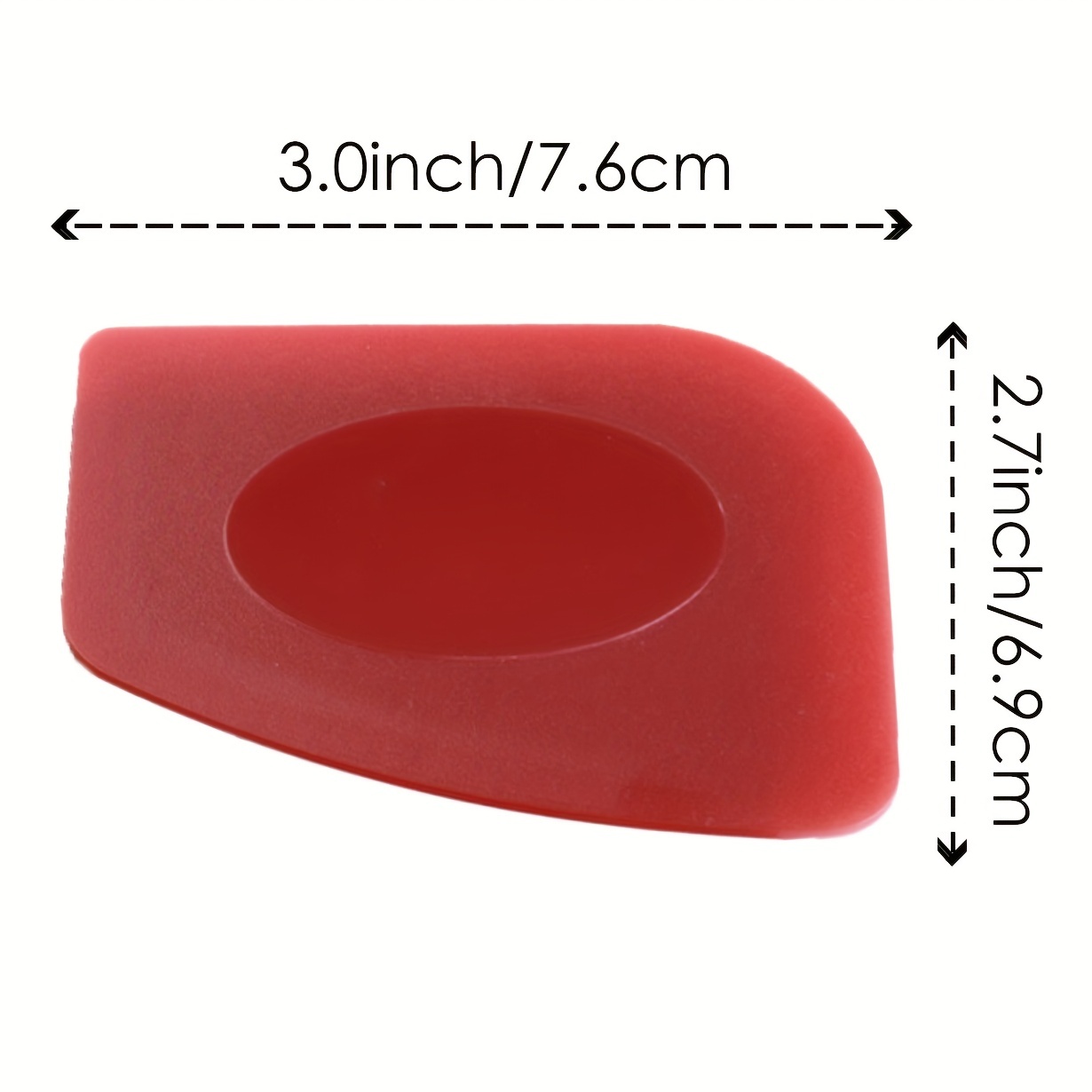 Durable Pan Scrapers Red And Black Plastic Pan Scraper Tools - Temu