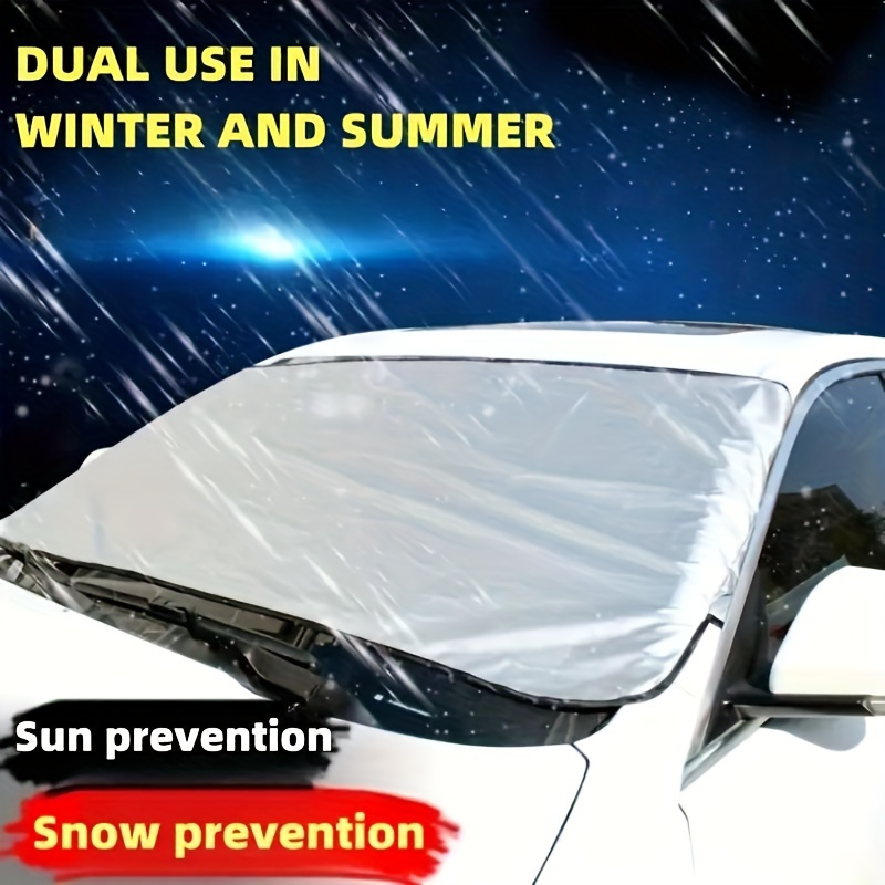Winter Car Snow Cover Tragbare Faltbare Autoscheibenabdeckung