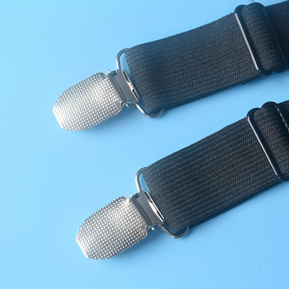 2pcs/set Sheet Bed Suspenders Adjustable Crisscross Fitted Sheet