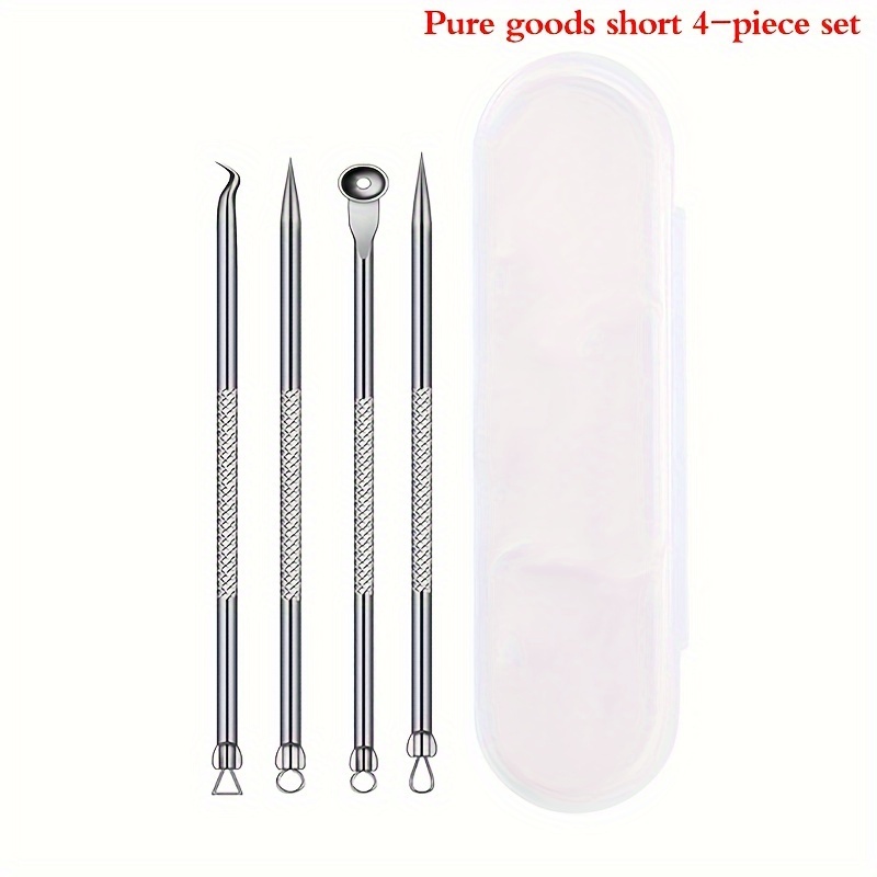 1/4PCS Rimuovi Punti Neri Comedoni Estrattore Kit Di Rimozione Dell'acne  Professionale Strumenti Di Rimozione Di Brufoli In Acciaio Inossidabile  Strumento Di Pulizia Del Viso Cosmetico - Temu Italy