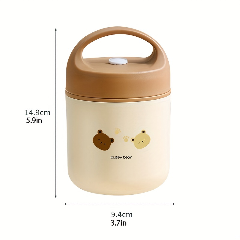 Mini Thermal Lunch Box for kids Stainless Steel Vaccum Cup Soup Cup  Insulated Lunch Box Portable Breakfast Milk Food Container