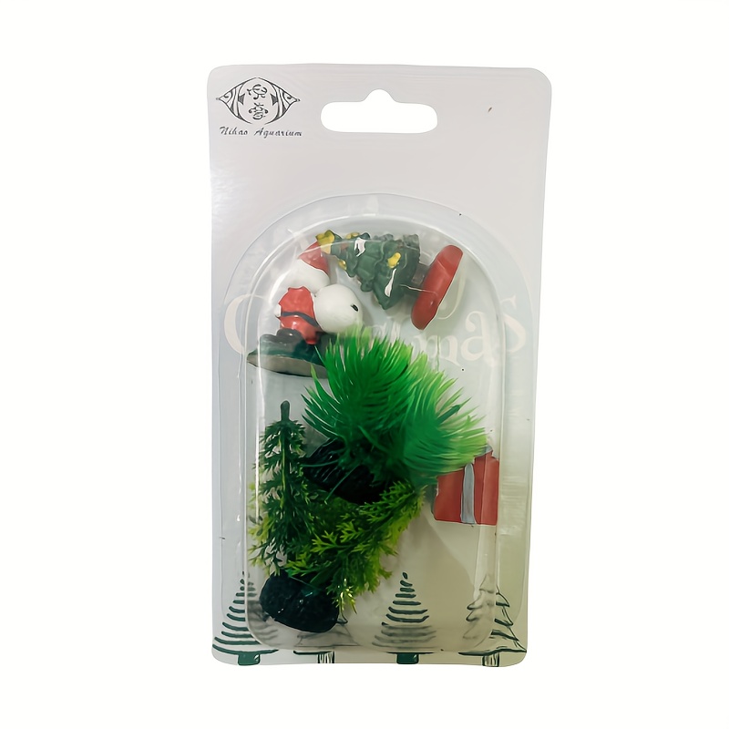 Holiday fish best sale tank decorations