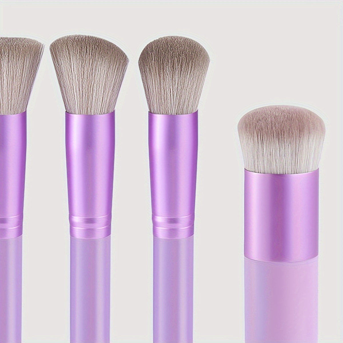 Makeup Brush Tool Set Includes 5 Large 5 Small Brushes For - Temu