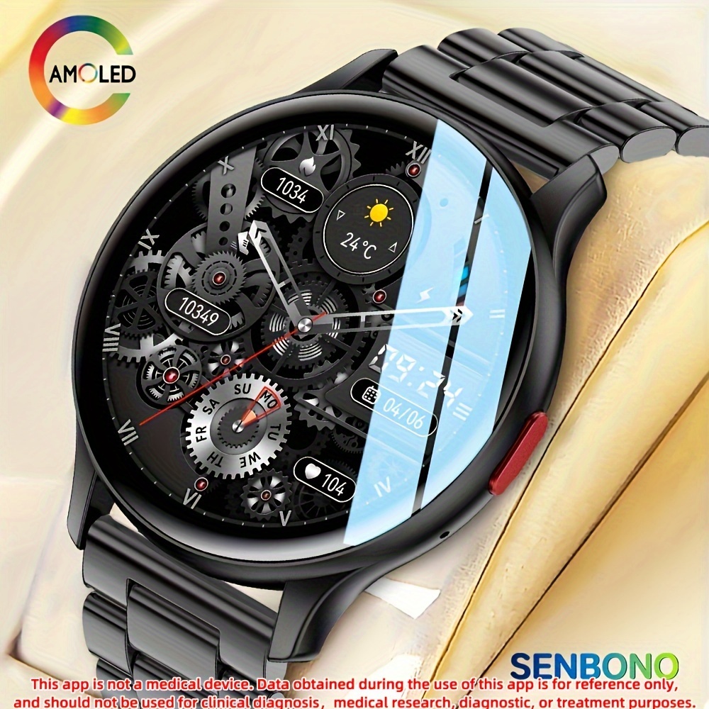 Professional Smart Watch Men NFC Smart AI Voice Control HD Screen Custom  Watch Face Health Monitor Smartwatch For Men Women Gift