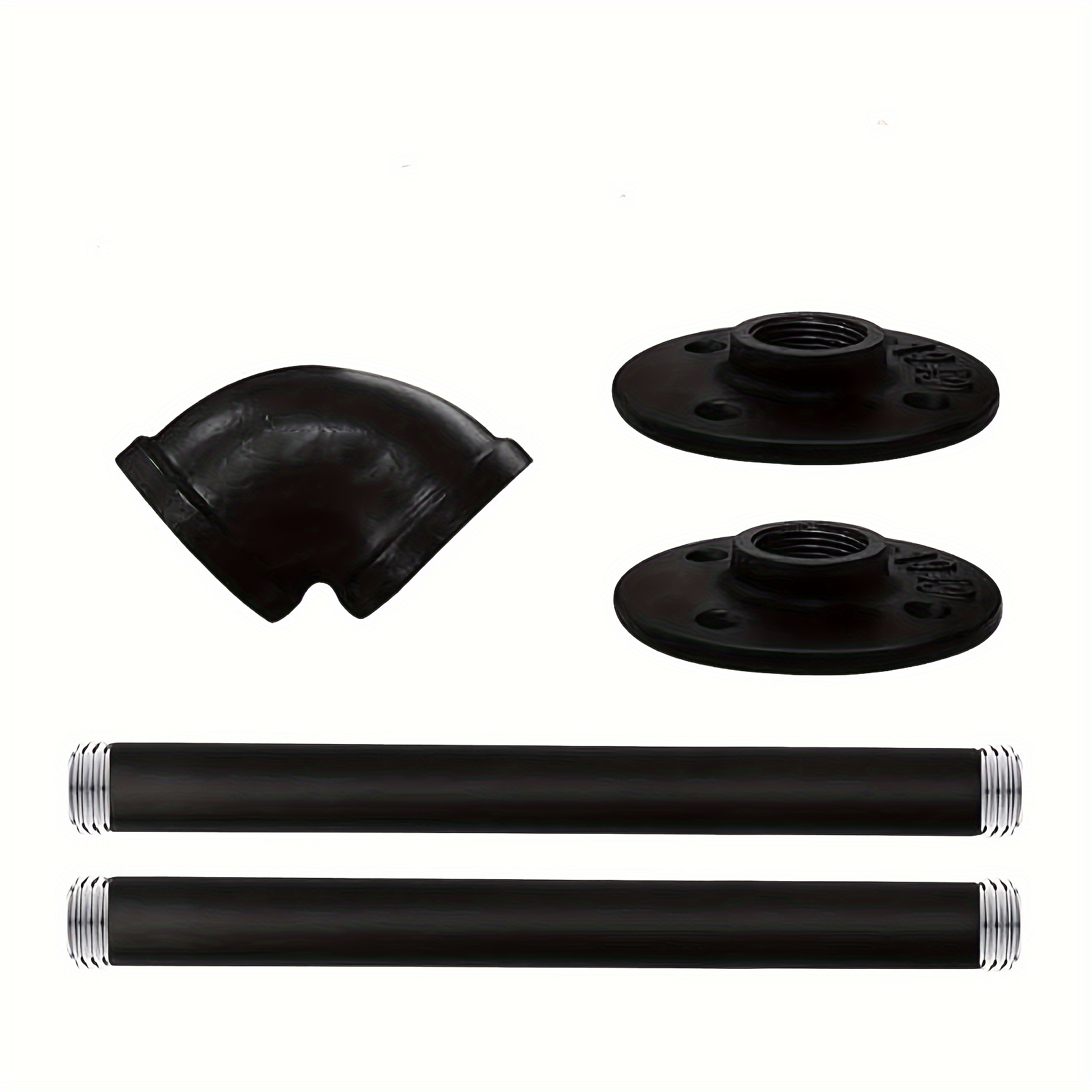 Wall Mounted Industrial Pipe Garment Rack for Clothing Stores