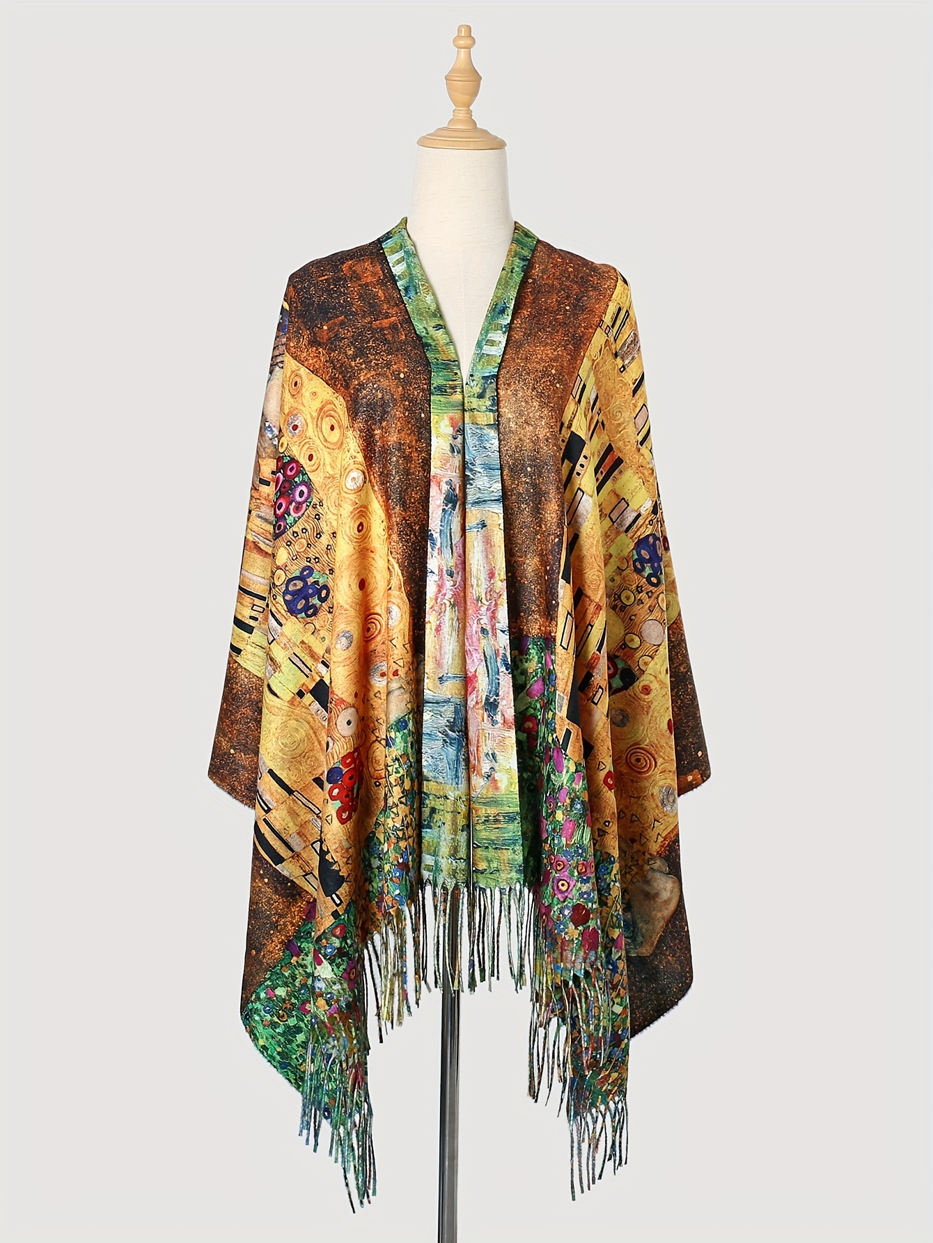 ARTS&SCIENCE big tassel showl cashmere（Scarf Collections