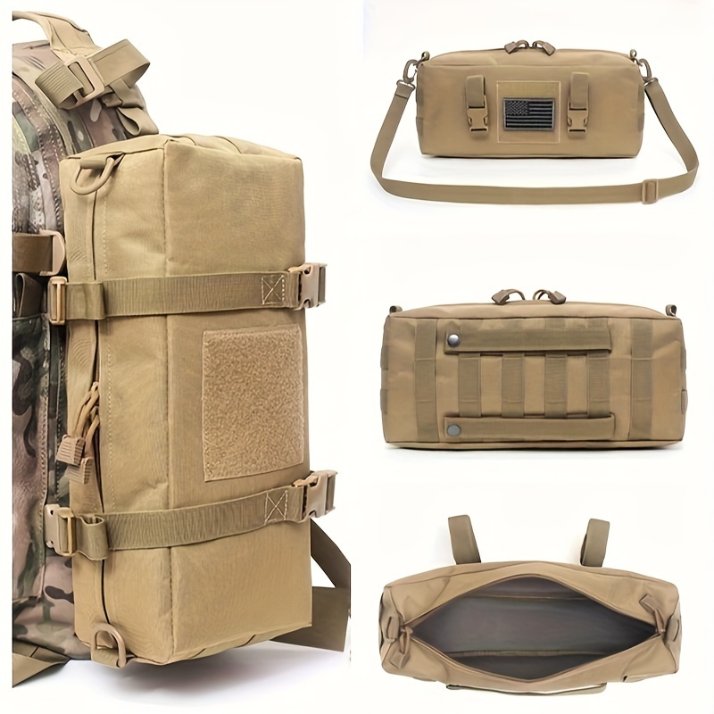 

1pc Molle Edc Nylon Medical Pouch, Waterproof Waist Bag, Camping -body Shoulder Bag