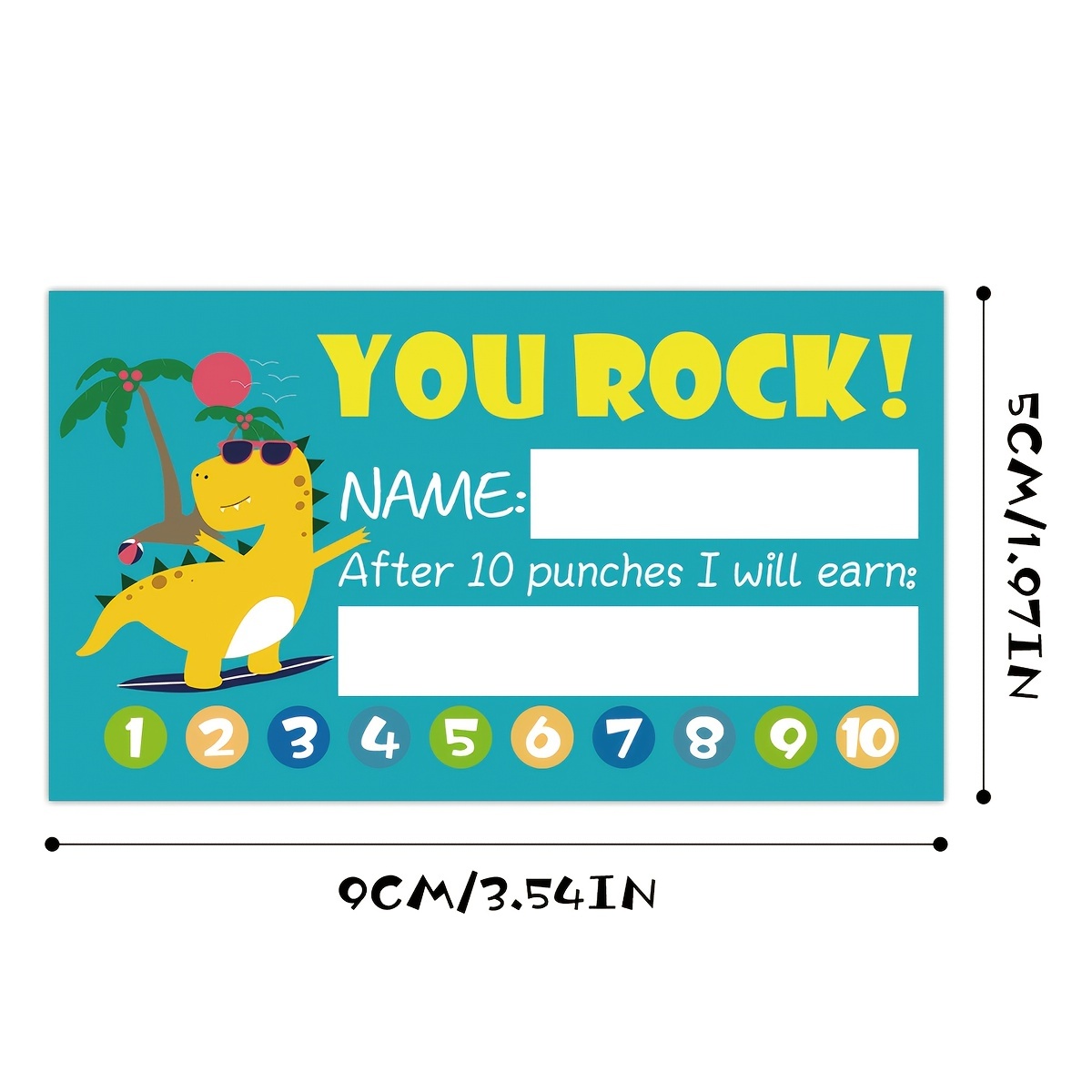 Punch Cards My Reward Cards Classroom Student Home Behavior - Temu