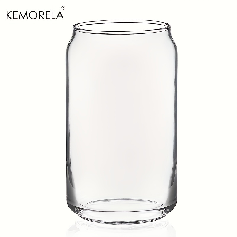  6 vasos de vidrio de 13 onzas, vaso reutilizable para