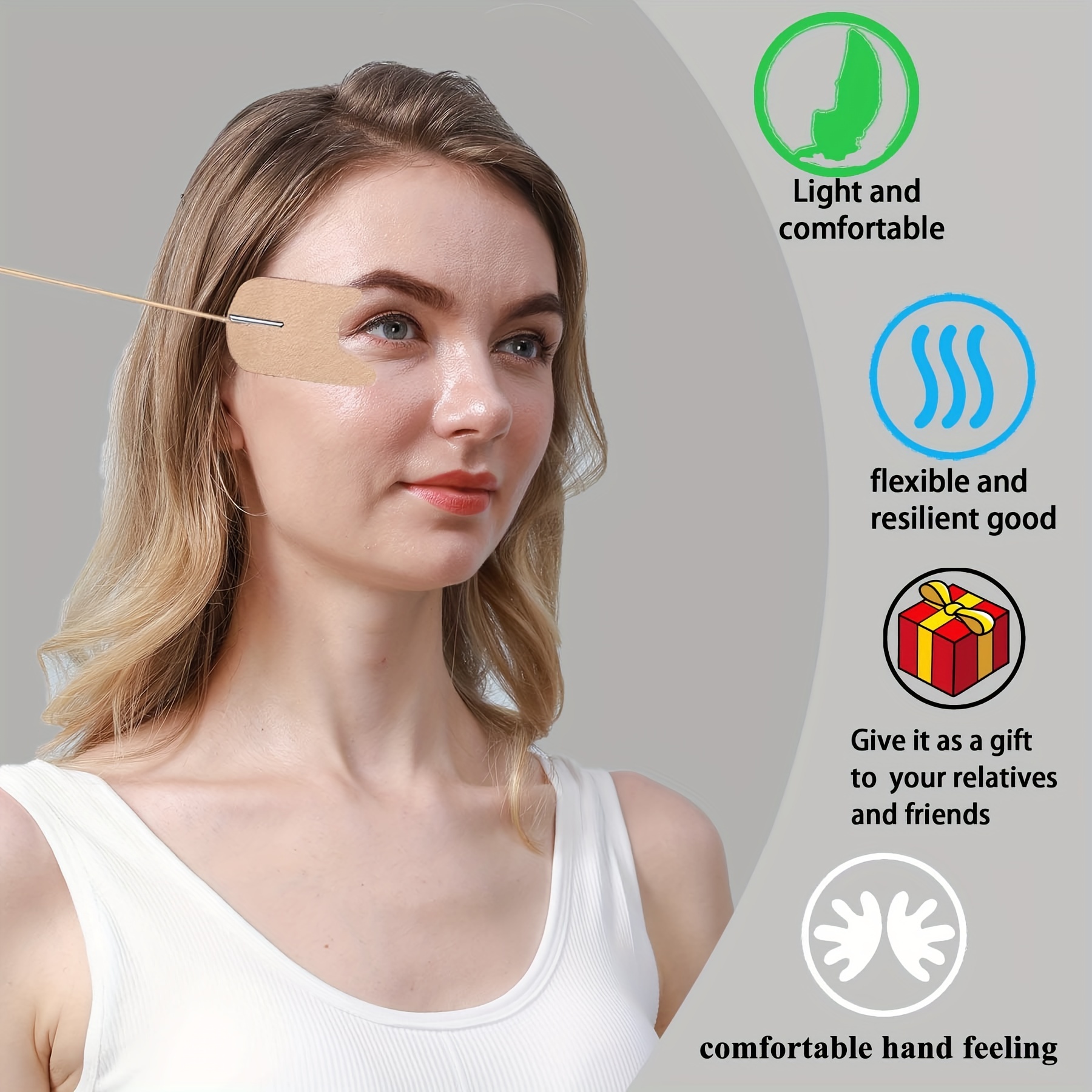 Invisible V Line Facelift Tape for Neck and Eyes