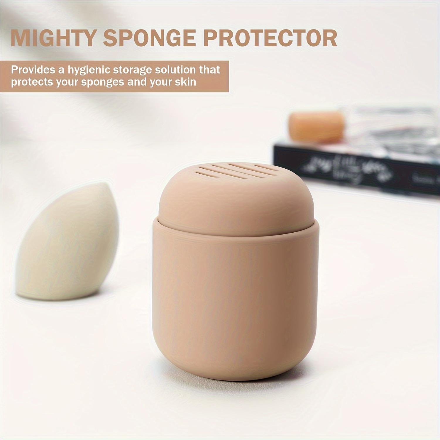 Dual Sided Silicone & Sponge Blender