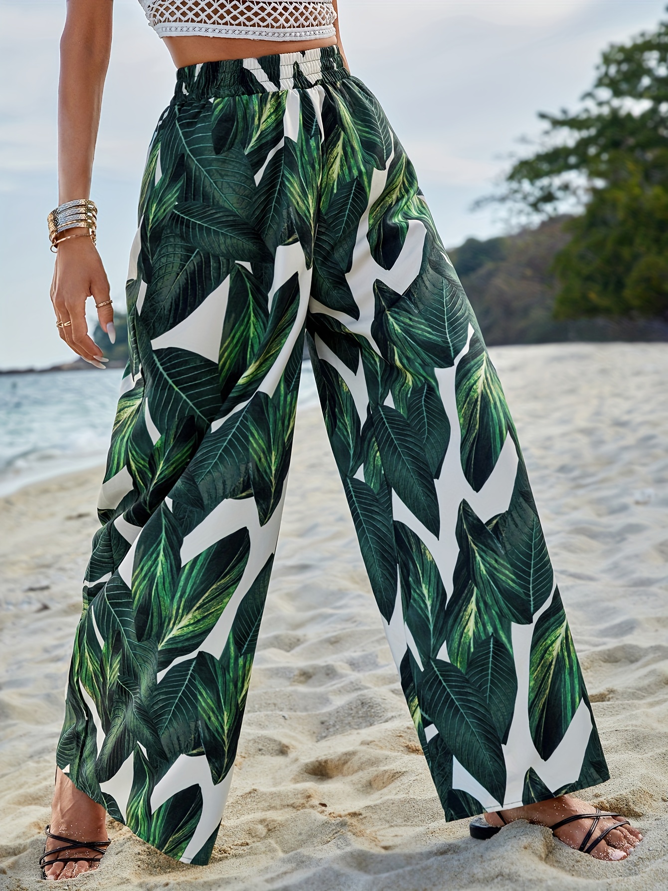 Pantalon Vestir Mujer Tropical