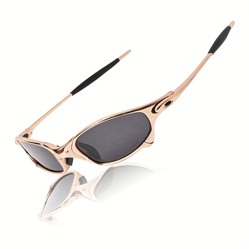 Polarized Metal Frame Sunglasses For Men And Women - Perfect For Outdoor  Activities Like Cycling, Fishing, And Mountaineering - Temu