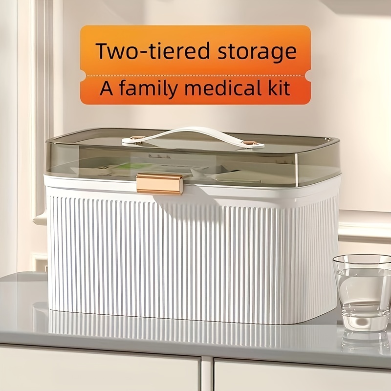 Plastic Medical Storage Containers Medicine Box Organizer - Temu