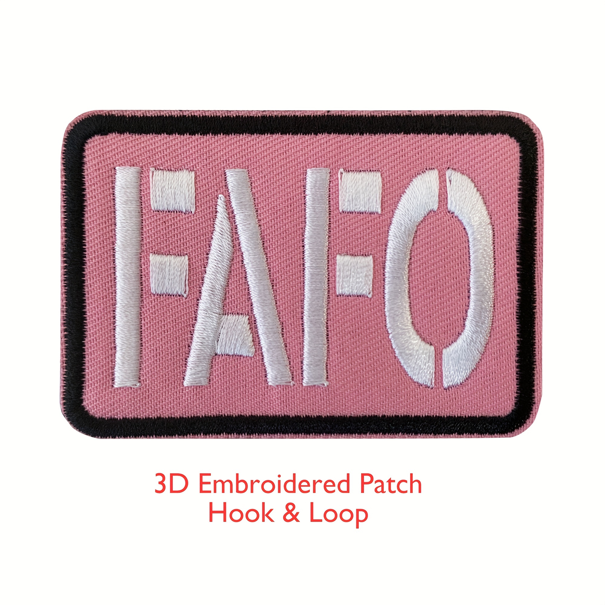 Jcarp Fafo Patch Patch For Men Embroidered Tactical - Temu