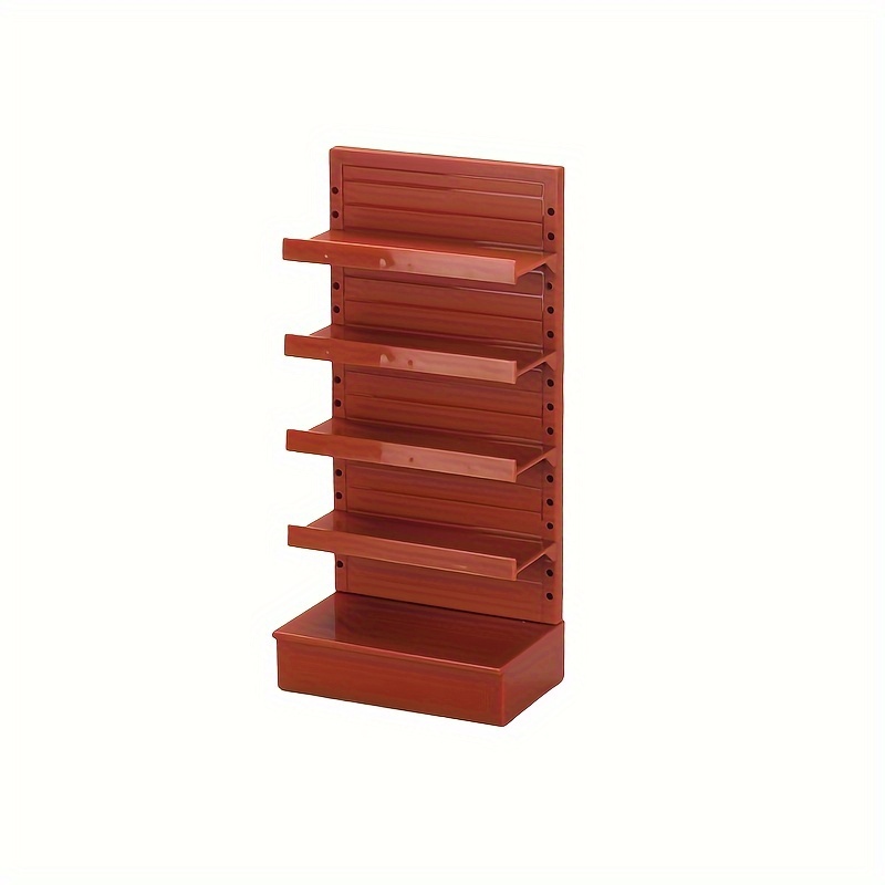 Wooden deals supermarket shelves