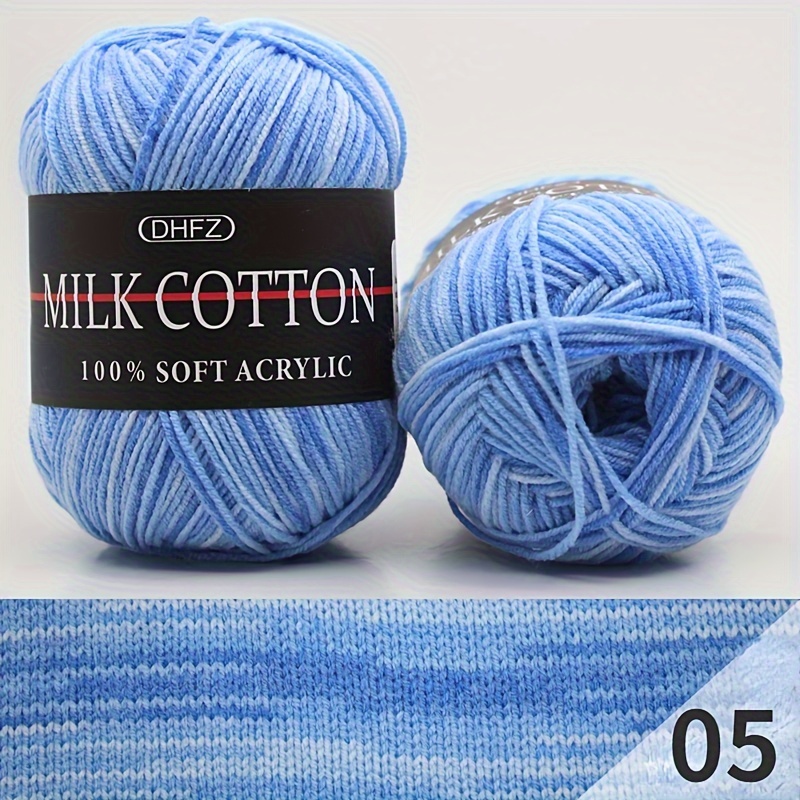 Milk Cotton Yarn Crochet Yarns, Baby Soft Yarn Knitting