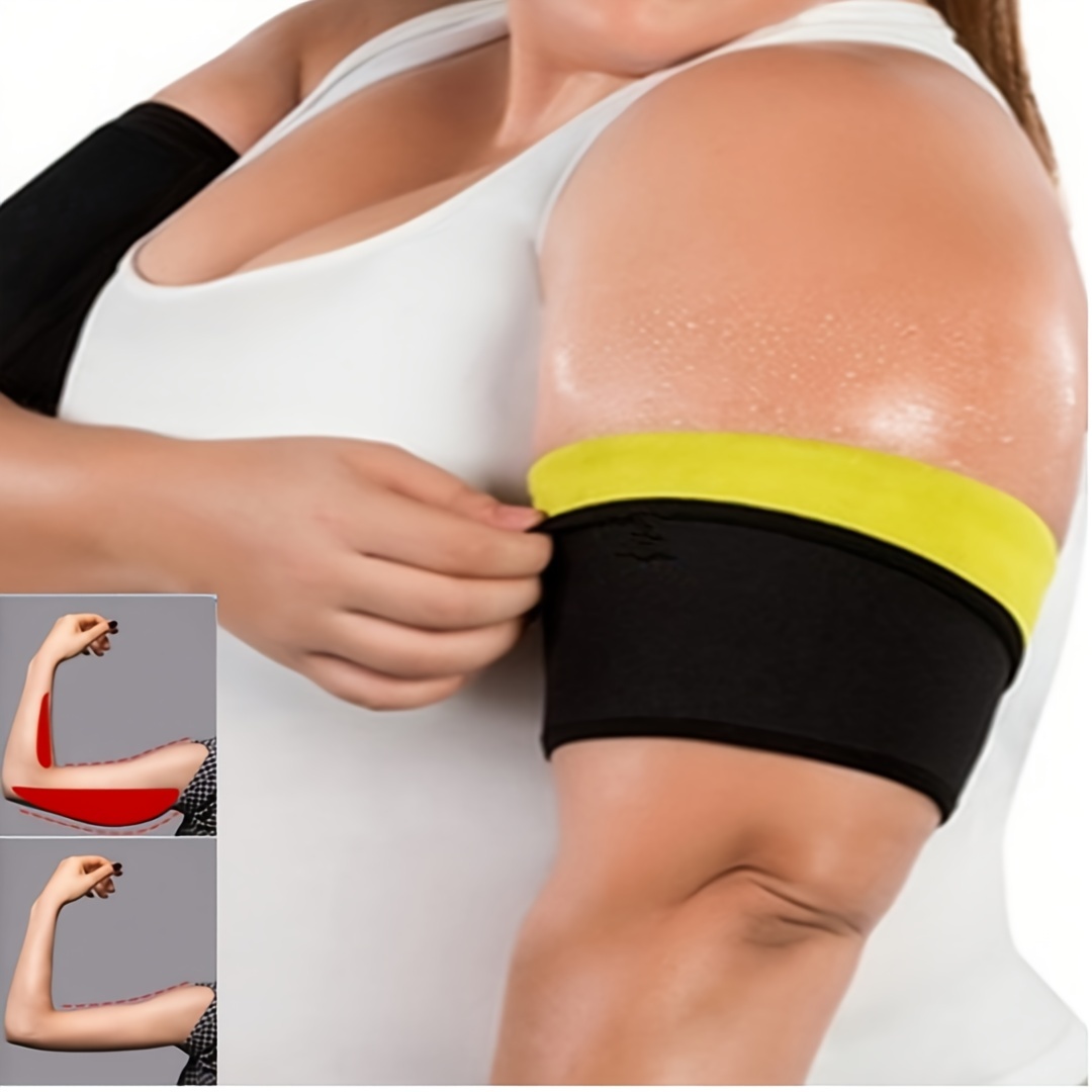 1 Pair Slimming Arm Sleeves Elastic Compression Shaper Sleeve For Weight 50  70kg Covers Scars And Improves Appearance - Sports & Outdoors - Temu United  Kingdom