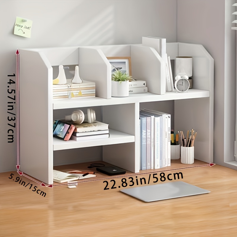 Simple Bookshelf Household Desk Storage Rack Table Layered Rack Child  Storage Multi-Layer Article Storage Shelf Small Cabinet - AliExpress