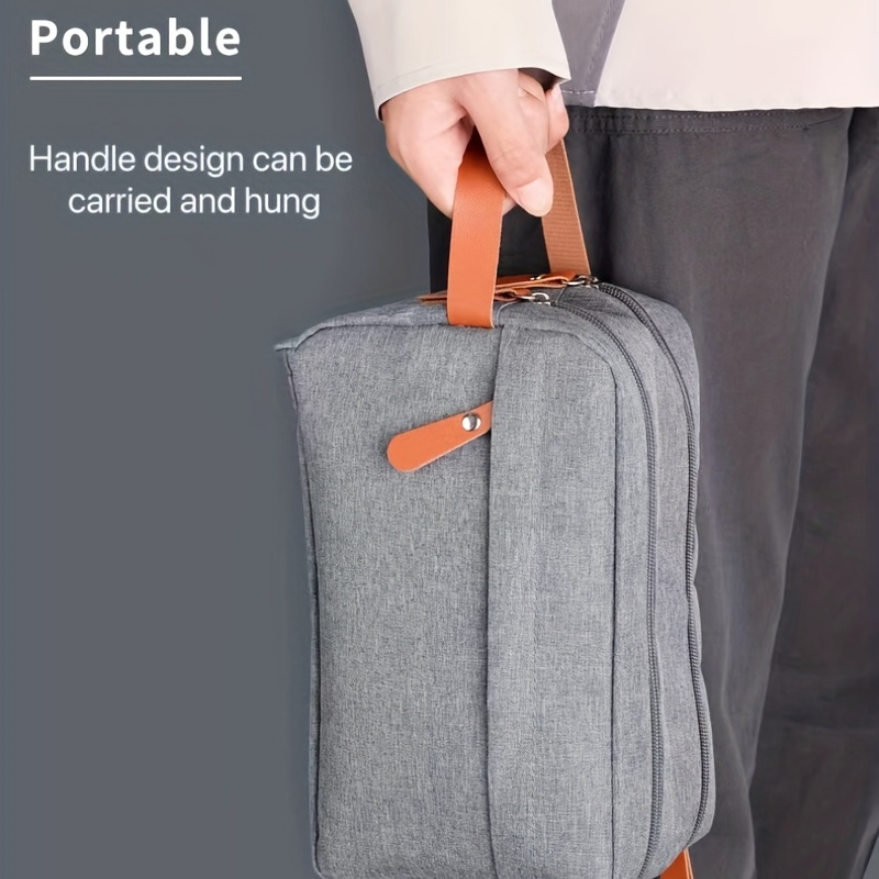Portable Washing Toiletry Bag Men's Handbag For Sports Business