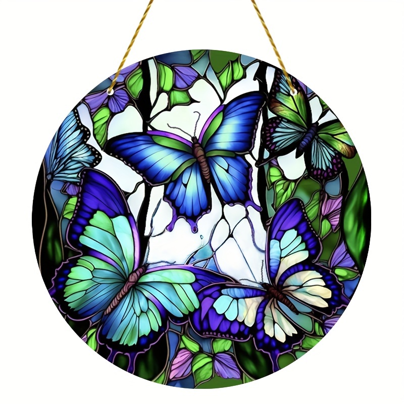 Acrylic Ocean Art Butterfly Honeycomb Pendant Hangings - Temu Germany