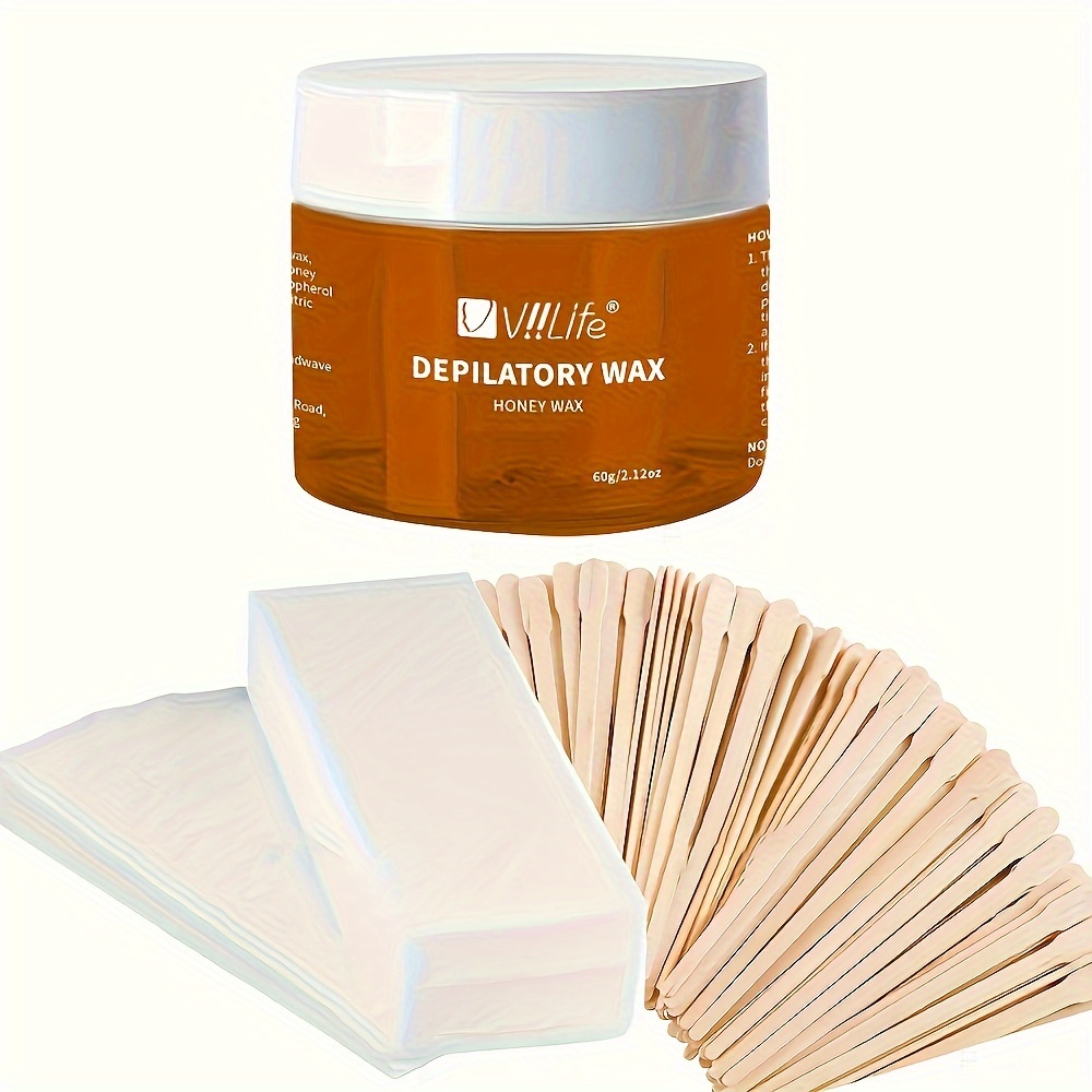 

Depilatory Wax Honey Wax For Precise Eyebrow Shaping, Eyebrow Waxing Kit, Travel And Home Use, Suitable For Women Eyebrows And Face, Upper Lip Hair Removal