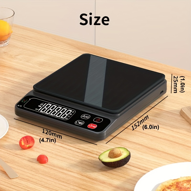 Food Kitchen Digital Scale Precise Graduation Scale With - Temu