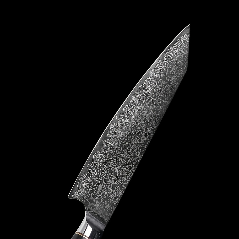 Cuchillo de chef acero inoxidable damasco japonés 20 cm