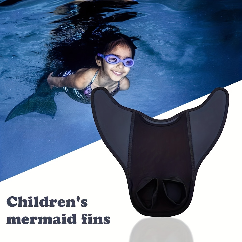 1 paire professionnel pagaies de natation formation silicone main gants  Padel palmes palmes pour adultes enfants natation Noir
