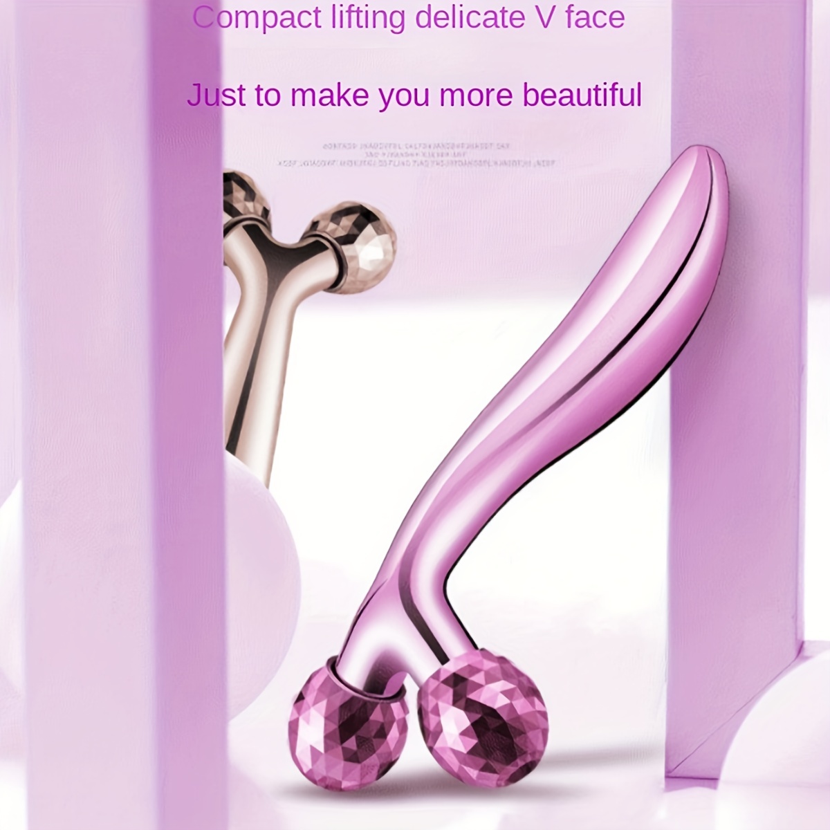 3D Face Massager Roller Contouring Massager For Face Lift & Puffiness Reduction