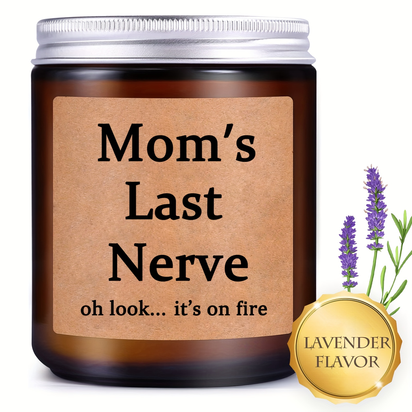 Funny Mom Gifts, Gifts for Mom from Daughter Son, Moms Last Nerve, Funny  Jar Candle, Funny Mother's Day Gifts, Moms Birthday Gift, Gag Gift for Mom