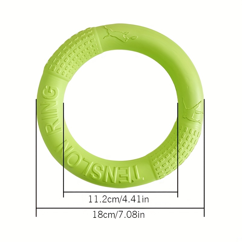 Dog Training Toys, Outdoor Floating Flying Disc Ring Interactive Play Tool,  Suitable For Pet Training Outdoor Chew Toys - Temu