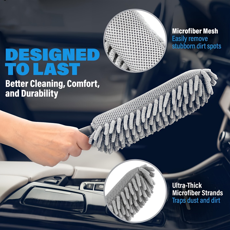 Bendable Car Wash Brush, Engine And Wheel Brush, Car Internal Cleaning  Multi-purpose, Auto Detailing