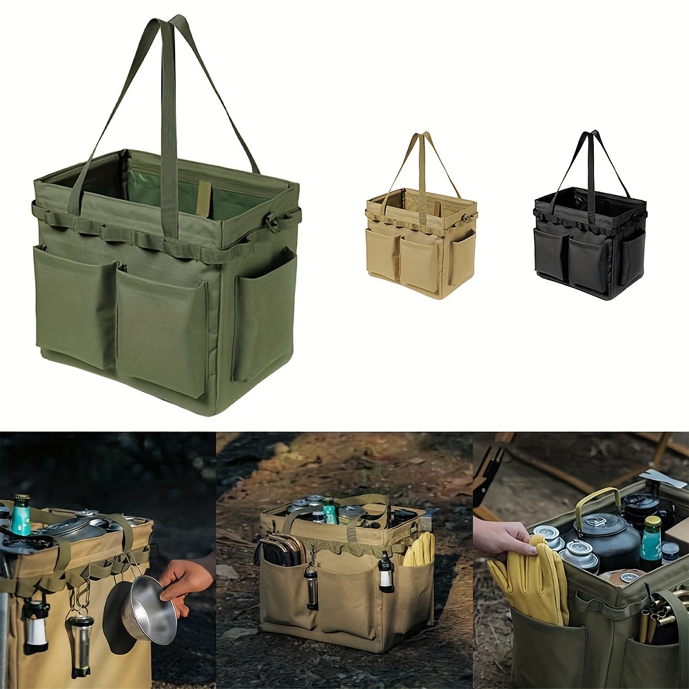 1pc Outdoor Tool Bag Storage Box, Camping Storage Large-capacity