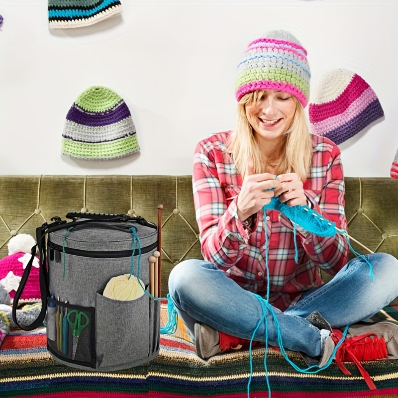 Knitting Crochet Tool Storage Backpack Multifunctional - Temu