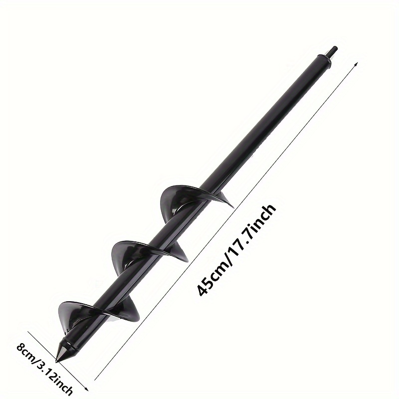 Garden Plant Auger Drill Bit: Plant Faster With 3/8" Hex Drive Drill