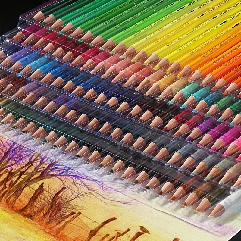 72 Professional Colored Pencils  Artist Pencil Set With 2 x 50 Page S