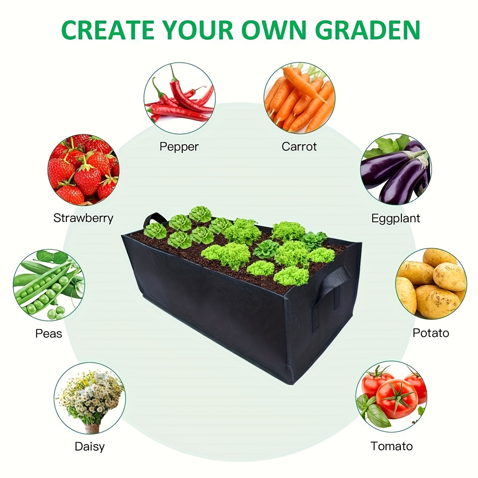 Grow Your Own Fruits And Veggies With Nonwoven - Temu