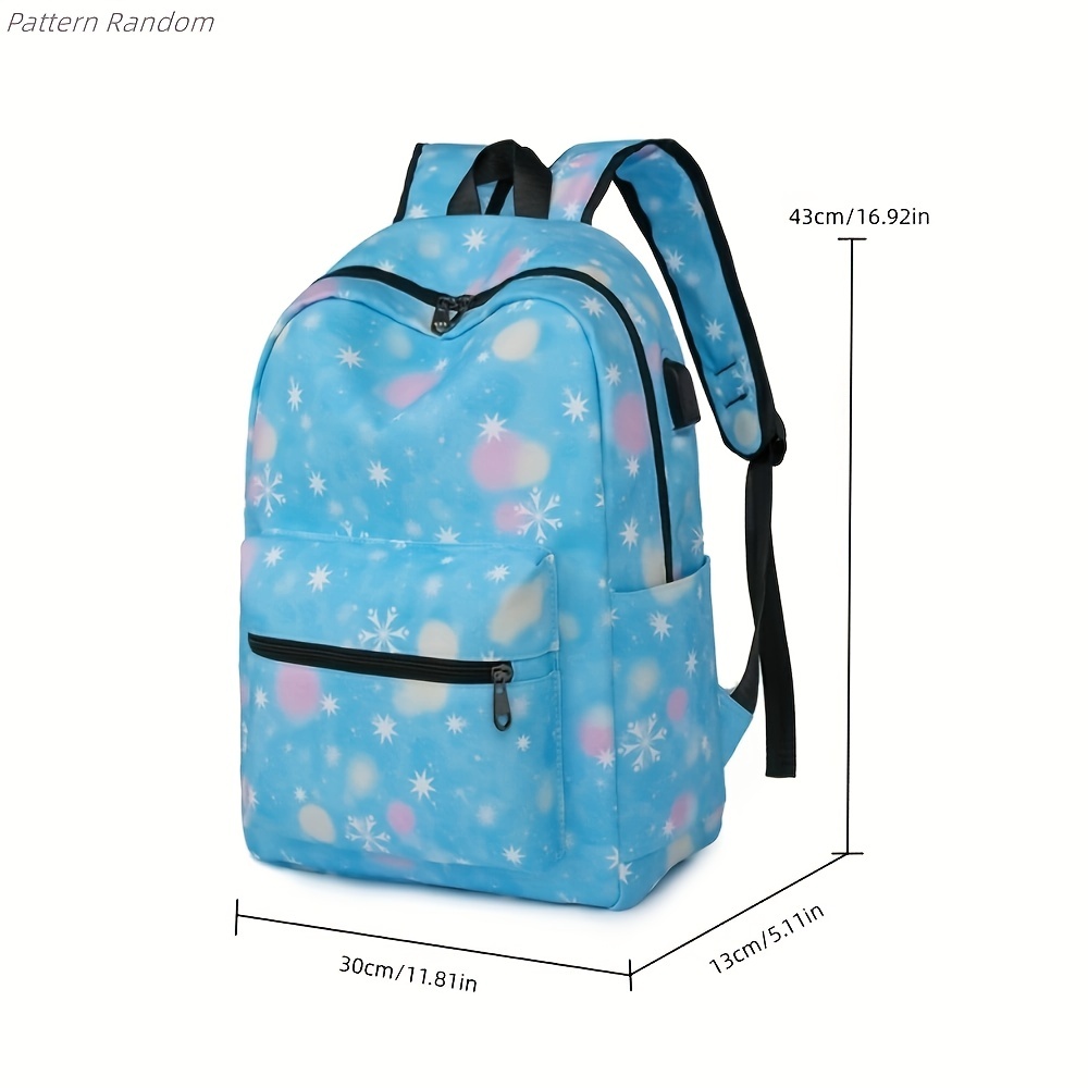 Butterfly Pattern Functional Backpack