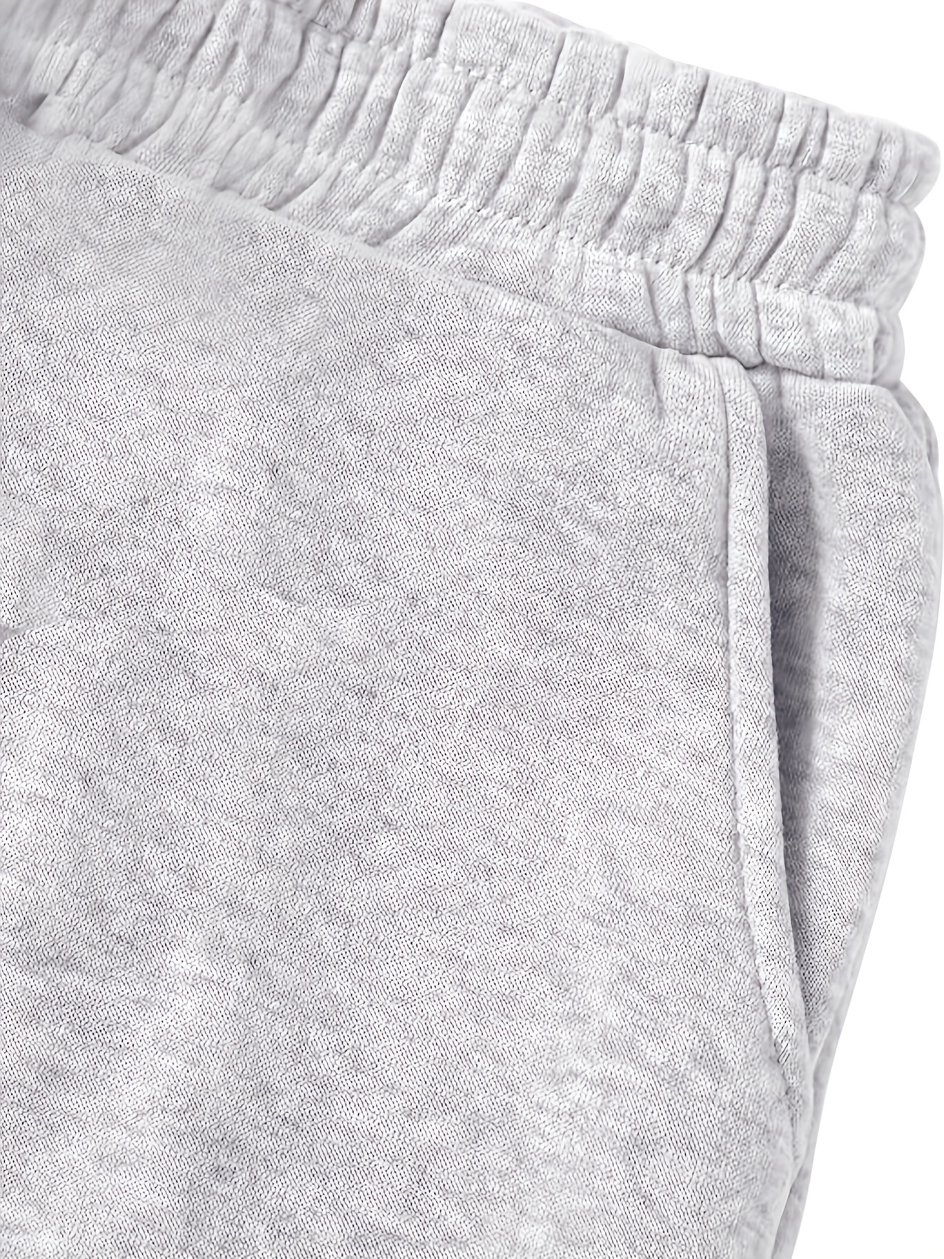 Fleece Joggers for Girls - grey light mixed color, Girls