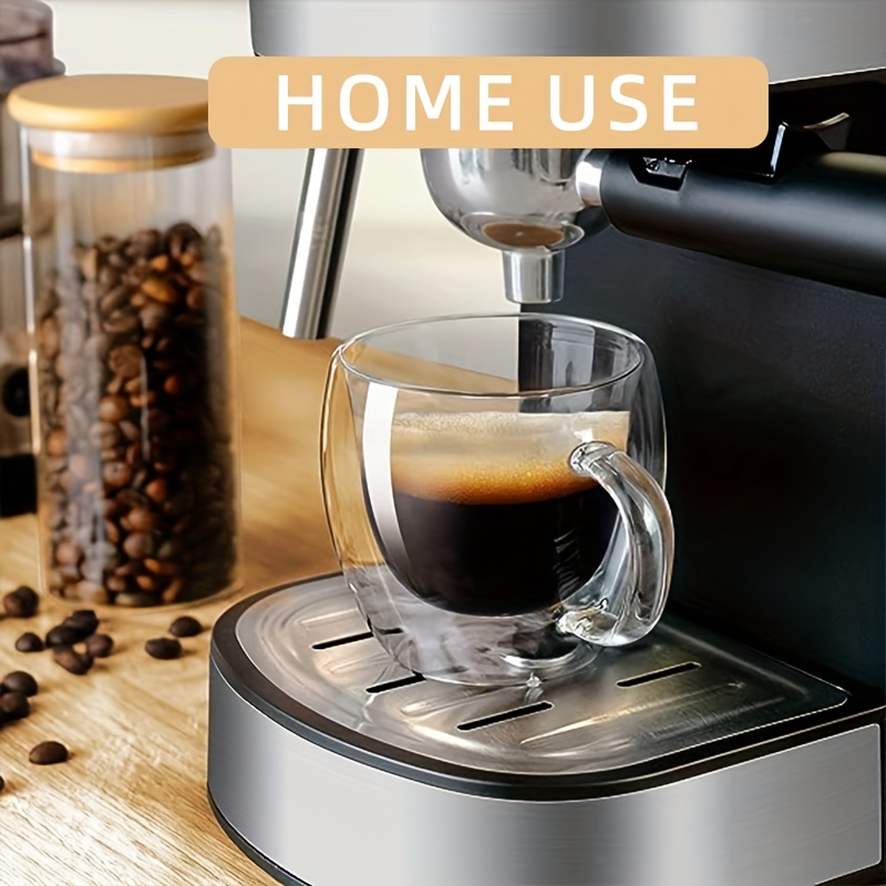1pc Nespresso Coffee Mugs Transparent Insulate Tea Mug Coffee Glass Cups