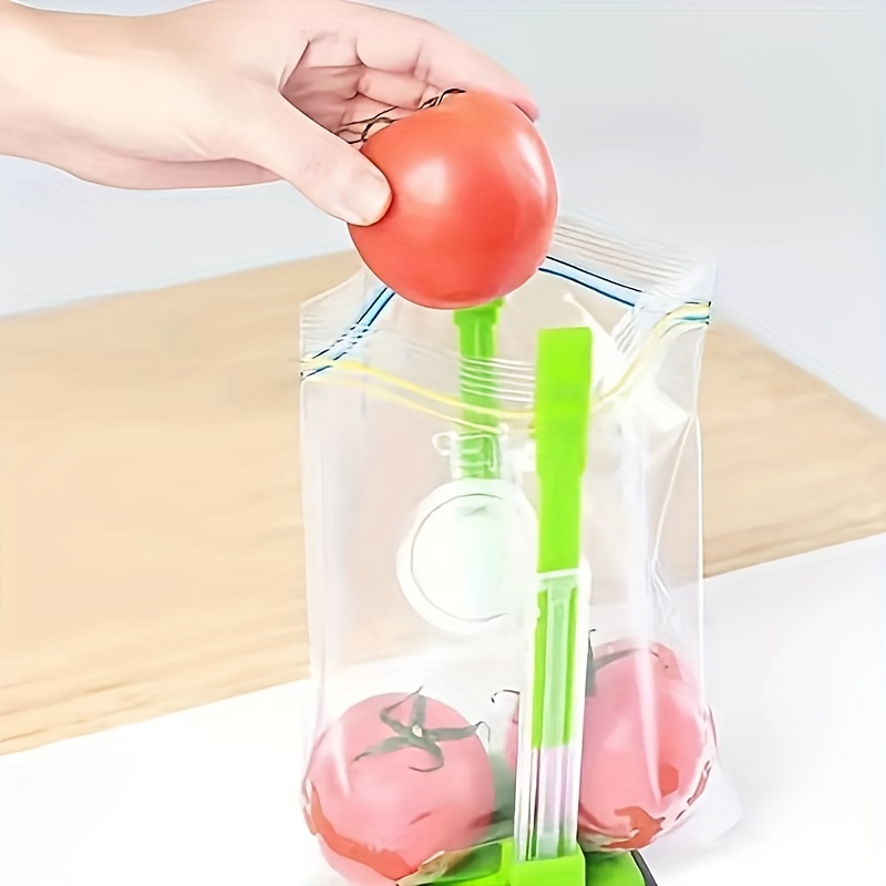 Organize Your Meal Prep With This Baggy Rack Holder - Perfect For