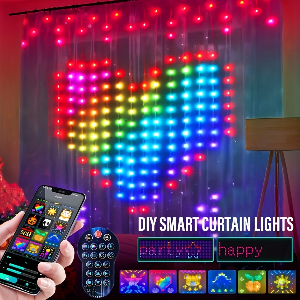Acheter 400 LED rideau chaîne lumière intelligente Bluetooth App contrôle  RGBIC extérieur fée lumière de noël guirlande de noël décor bricolage  modèle