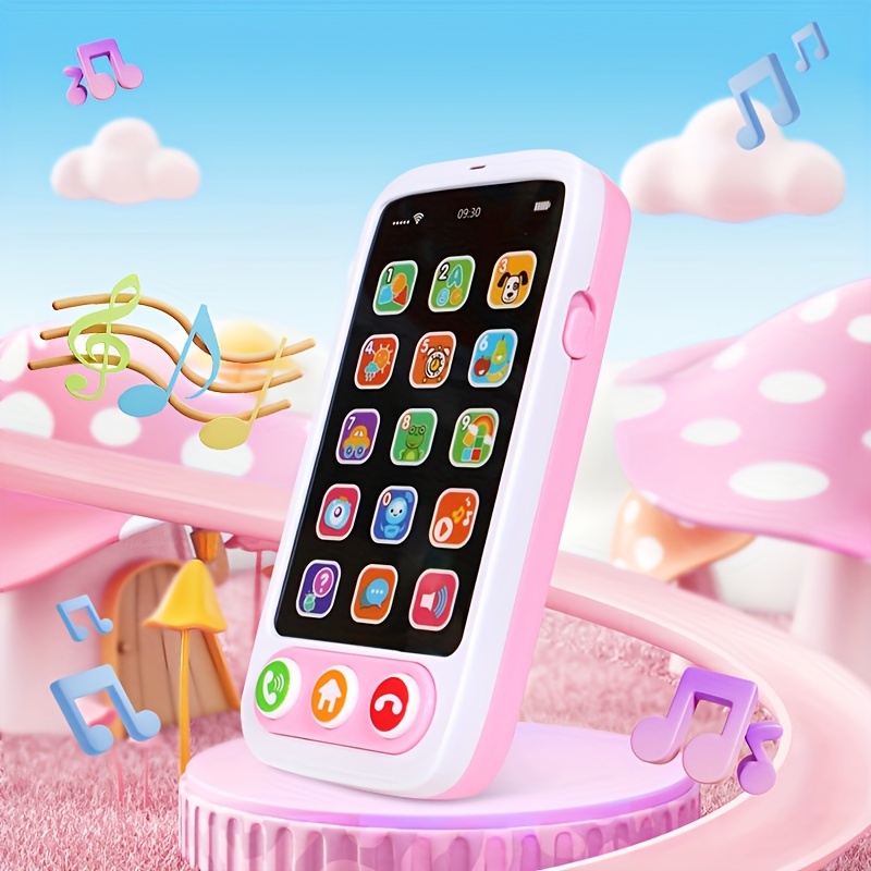  Kids Smart Phone for Girls, Christmas Birthday Gifts Girls Toys  for 3 4 5 6 Year Old Girl, Portable Touch Screen Educational Toy with MP3  Music Player Camera & Game 8G