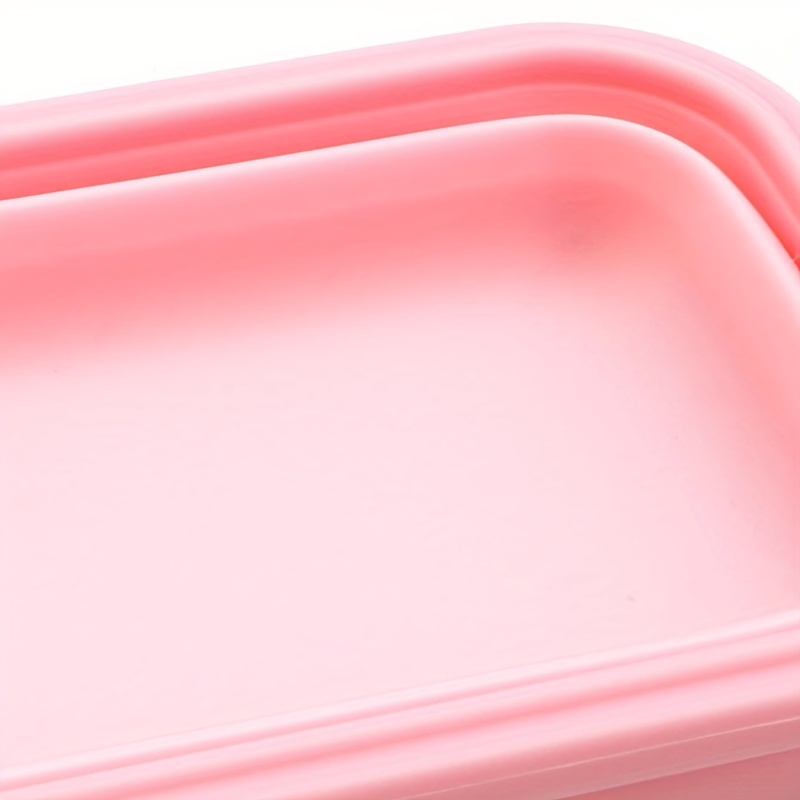 1pc Random Color Silicone Lunch Box