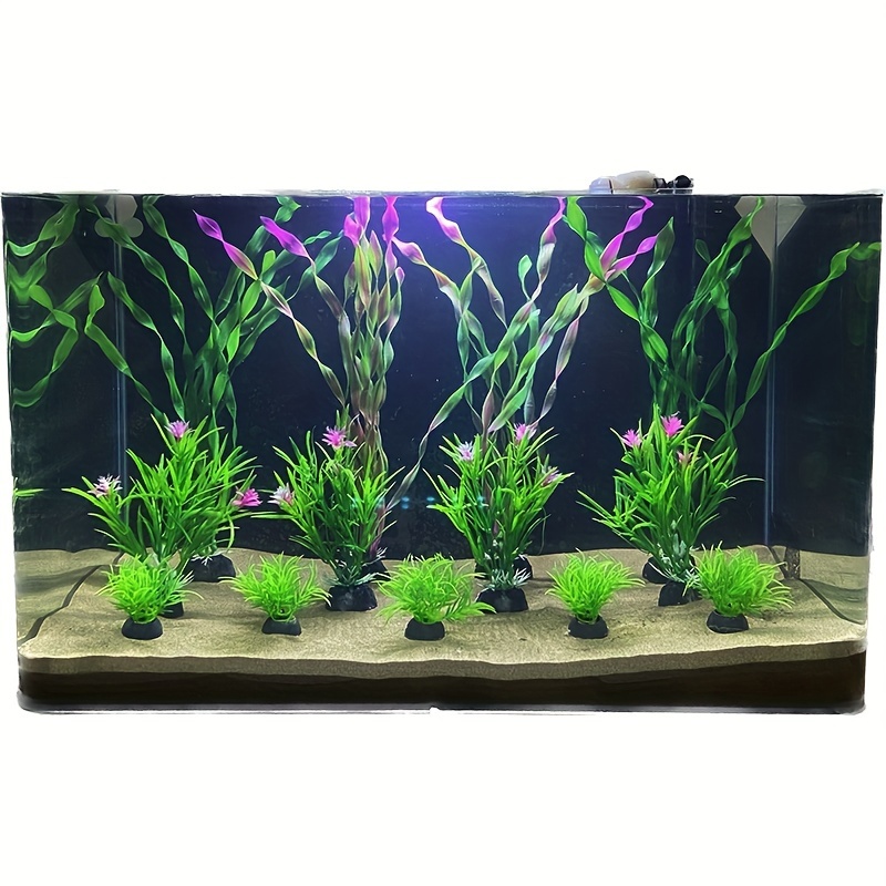 Cheap Artificial plants 16pcs fish tank plants aquatic plants