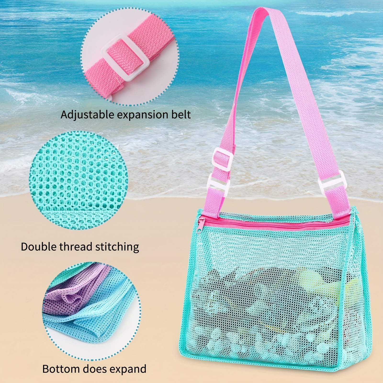 Summer Shell Bag PVC Mini Handbang for Kids Candy Bag Kids