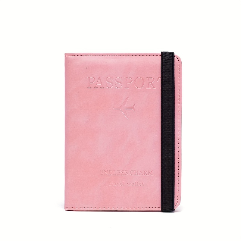 Passport Holder Rfid Anti furto Porta Passaporto Porta - Temu Italy