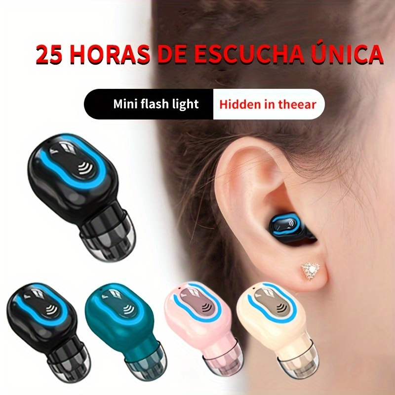Ultra pequeños Mini Auriculares Inalámbricos Estilo In ear - Temu